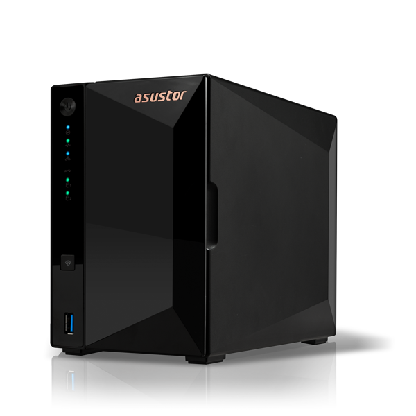Asus | AsusTor Tower NAS | AS3302T | Up to 2 HDD | Realtek RTD1296 Quad-Core | Realtek RTD1296 | Processor frequency 1.4 GHz | 2 GB | DDR4 | Black