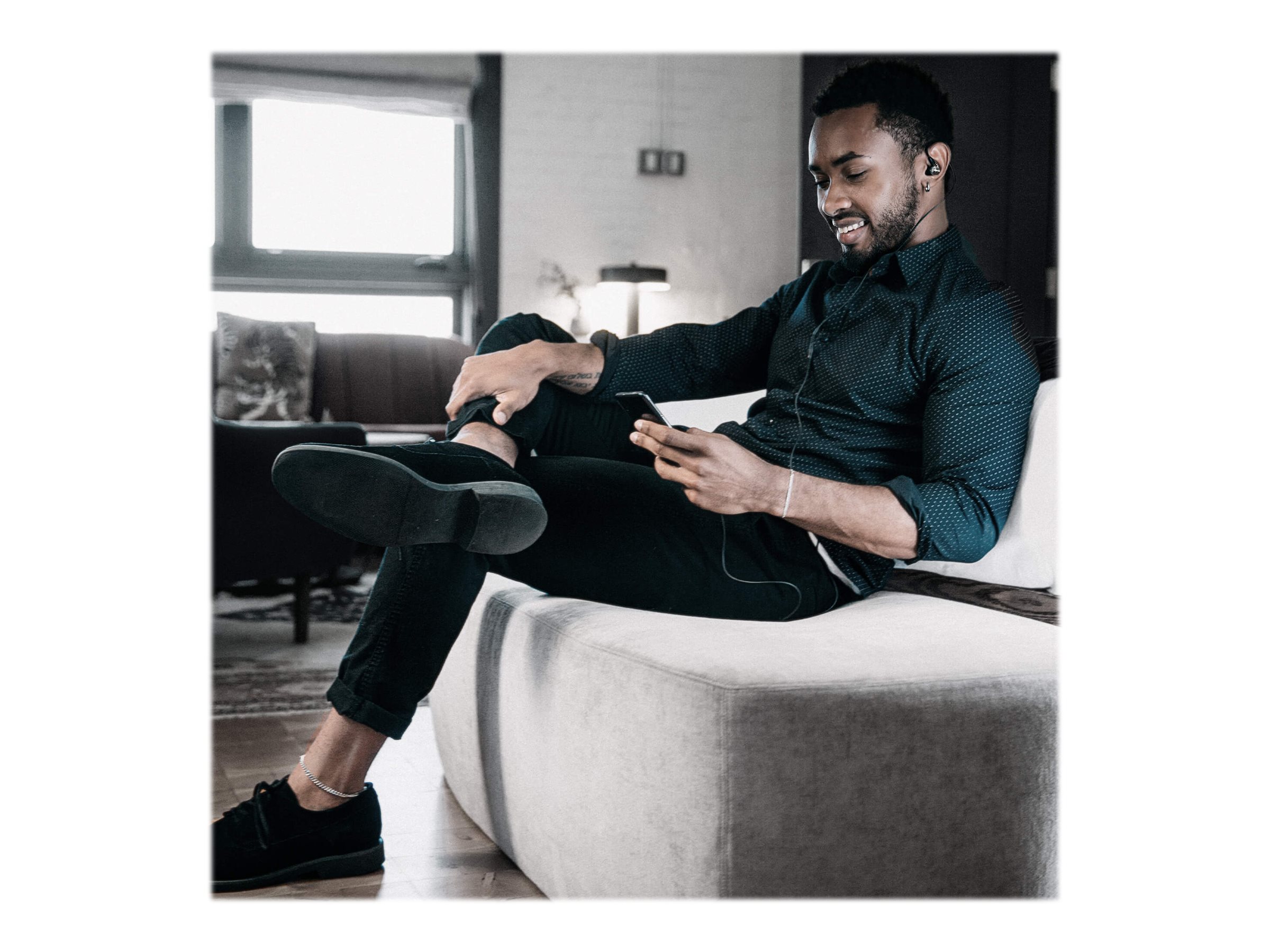 Shure HYBRID Earphone,Black,W/MODEL:RMCE-UNI | Shure - Image 4