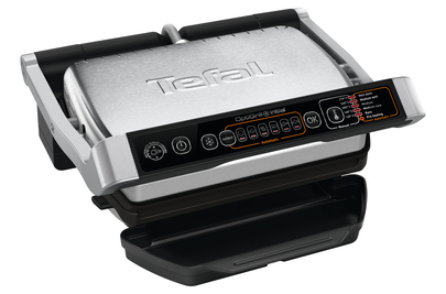 TEFAL | OptiGrill Initial | GC706D | Contact grill | 2000 W | Black/Stainless steel