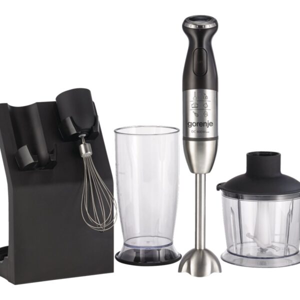 Gorenje | Blender | HBC807QB | Hand Blender | 800 W | Number of speeds Variable | Chopper | Black