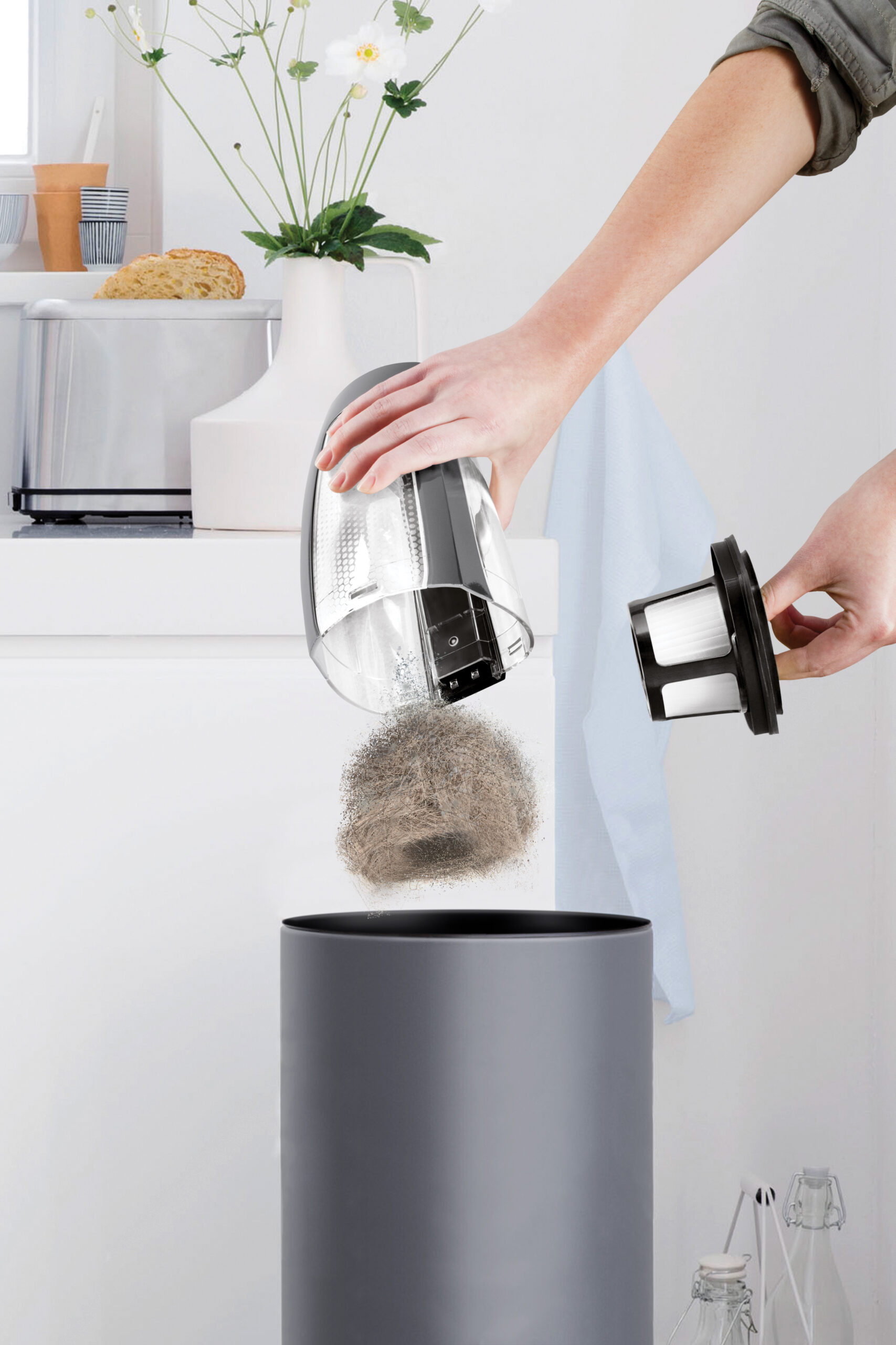 Bissell | Pet Hair Eraser | 2278N | Cordless operating | Handheld | 14.4 V | Grey | Warranty 24 month(s) | Battery warranty 24 month(s) - Image 10