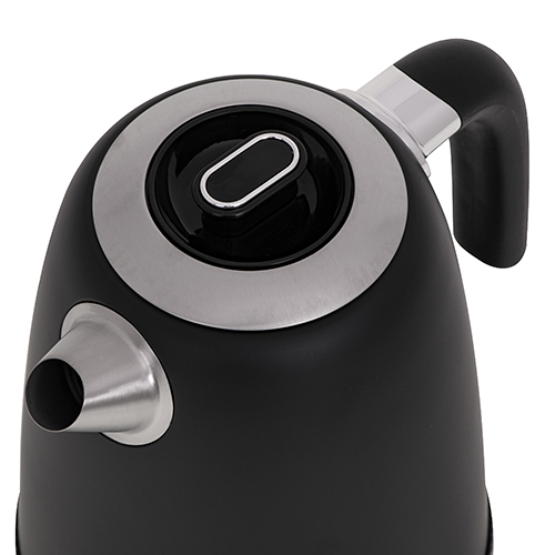 Adler | Kettle | AD 1295b | Electric | 2200 W | 1.7 L | Stainless steel | 360° rotational base | Black - Image 6