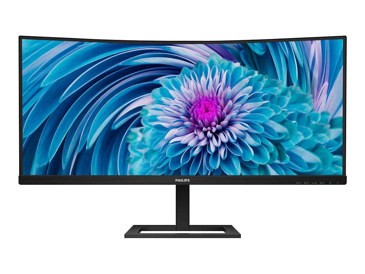 Philips | UltraWide LCD Monitor | 346E2CUAE | 34 " | VA | WQHD | 21:9 | 100 Hz | 4 ms | 3440 x 1440 | 300 cd/m² | HDMI ports quantity 1 | Black | Warranty 36 month(s) - Image 2