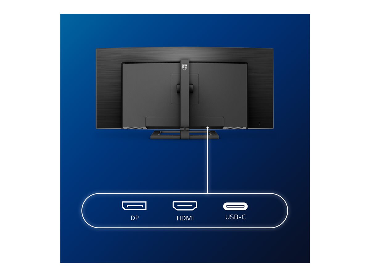 Philips | UltraWide LCD Monitor | 346E2CUAE | 34 " | VA | WQHD | 21:9 | 100 Hz | 4 ms | 3440 x 1440 | 300 cd/m² | HDMI ports quantity 1 | Black | Warranty 36 month(s) - Image 46
