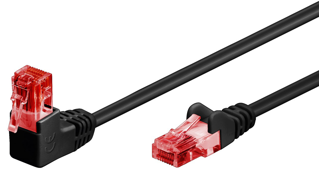 Goobay | Patch Cable | 51519 | RJ-45 | RJ-45 90°