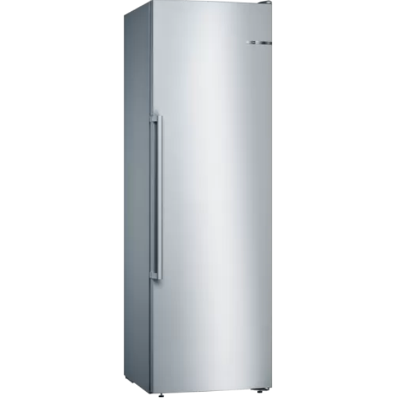 Bosch | Freezer | GSN36AIDP | Energy efficiency class D | Upright | Free standing | Height 186 cm | Total net capacity 242 L | No Frost system | Stainless steel