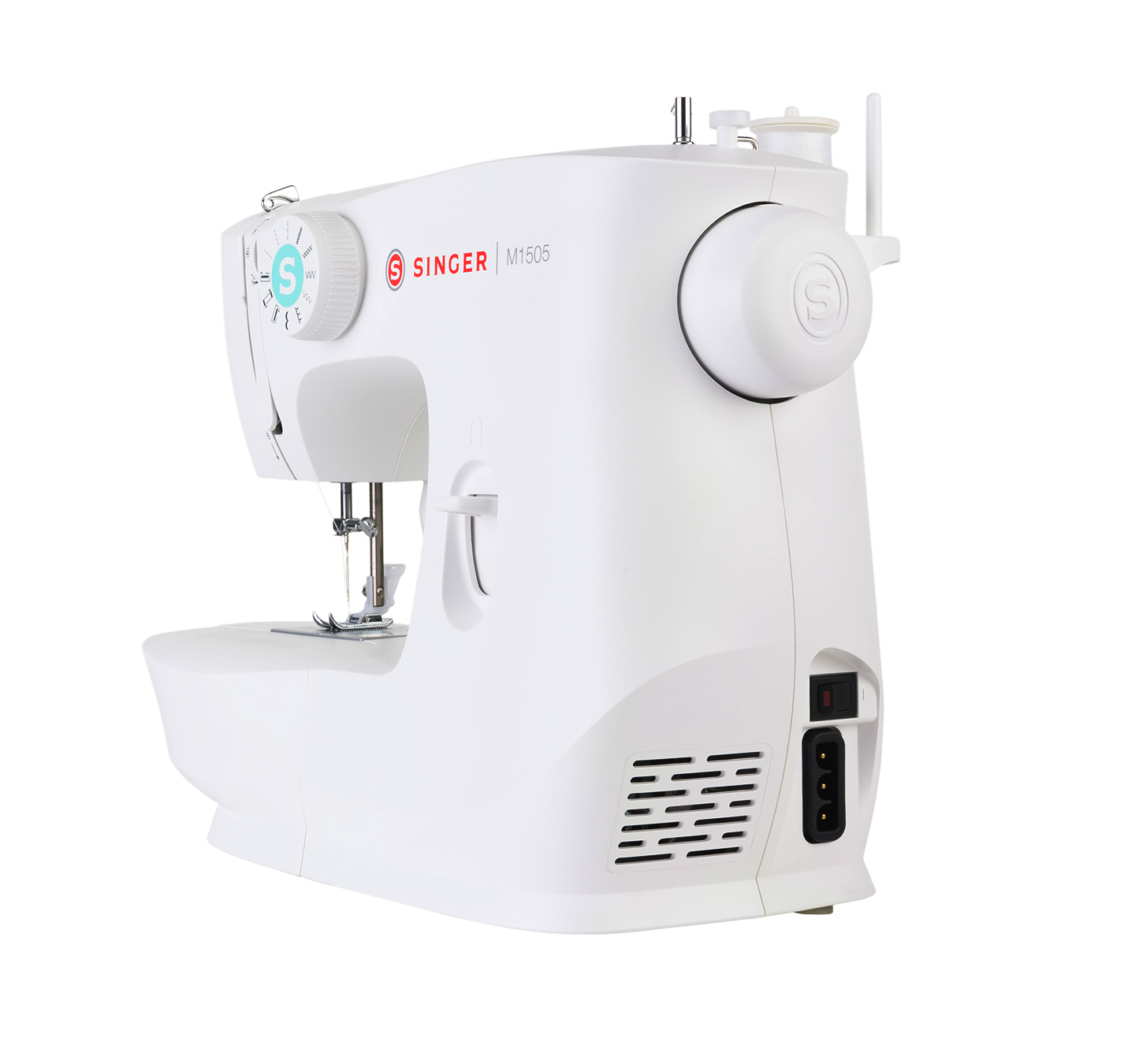 Singer | Sewing Machine | M1505 | Number of stitches 6 | Number of buttonholes 1 | White - Image 4