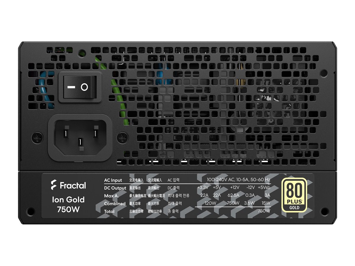 Fractal Design | Fully modular PSU | ION Gold 750W | 750 W - Image 10