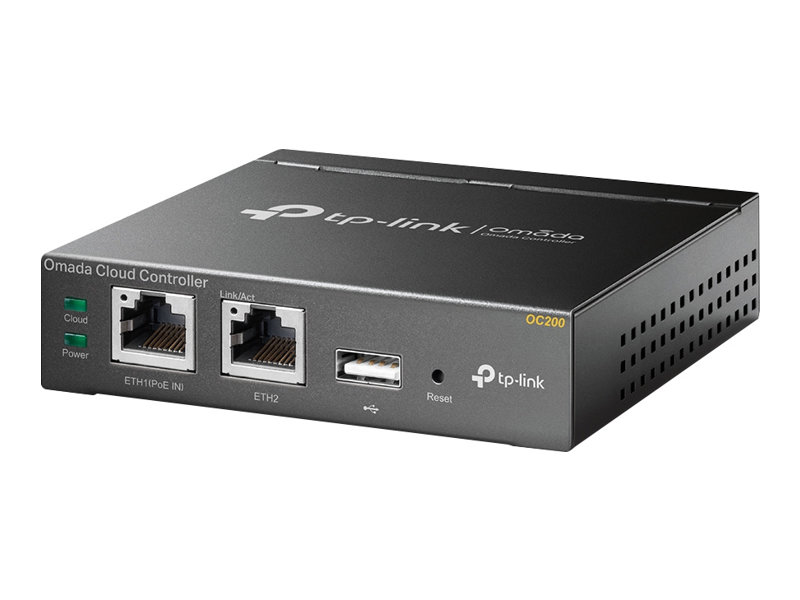 TP-LINK | Omada Hardware Controller | OC200 | 10/100 Mbit/s | Ethernet LAN (RJ-45) ports 2 | MU-MiMO No | PoE in | 1 × USB 2.0, 1 × Micro USB