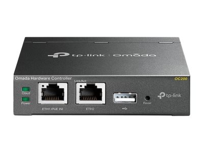 TP-LINK | Omada Hardware Controller | OC200 | 10/100 Mbit/s | Ethernet LAN (RJ-45) ports 2 | MU-MiMO No | PoE in | 1 × USB 2.0, 1 × Micro USB - Image 2