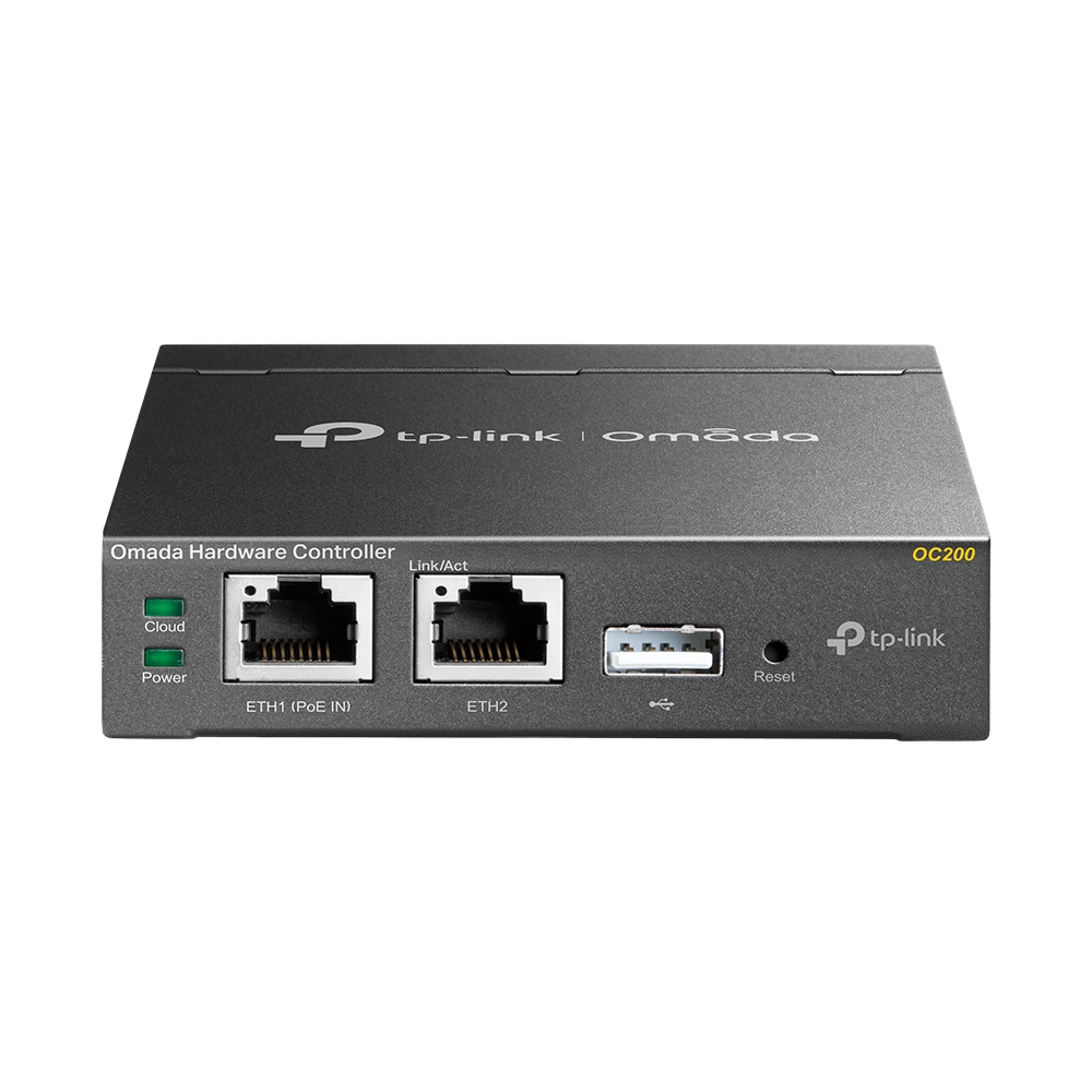 TP-LINK | Omada Hardware Controller | OC200 | 10/100 Mbit/s | Ethernet LAN (RJ-45) ports 2 | MU-MiMO No | PoE in | 1 × USB 2.0, 1 × Micro USB - Image 6
