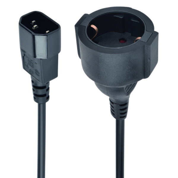 Cablexpert | Power adapter cord | PC-SFC14M-01 | 0.15 m