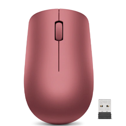 Lenovo | Wireless Mouse | 530 | Wireless | Wireless mouse | 2.4 GHz Wireless via Nano USB | Cherry Red