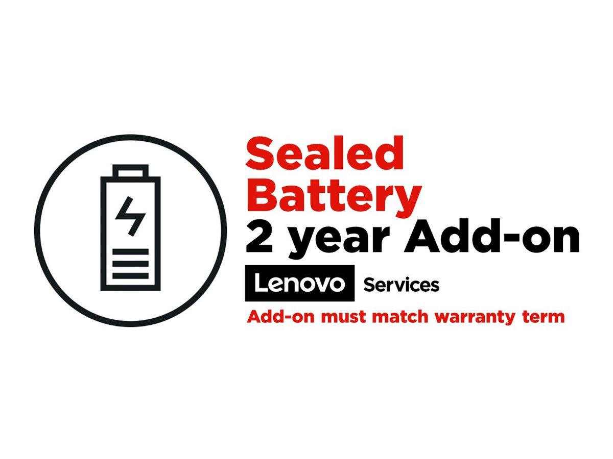 Lenovo | Warranty | 2Y Sealed Battery Add On Replacement | 2 year(s) - Image 2