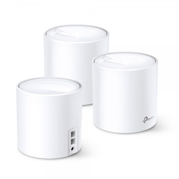 Whole-Home Wi-Fi System | Deco X20(3-pack) | 802.11ac | 1201 Mbit/s | 10/100/1000 Mbit/s | Ethernet LAN (RJ-45) ports 2 | Mesh Support Yes | No mobile broadband | Antenna type Internal