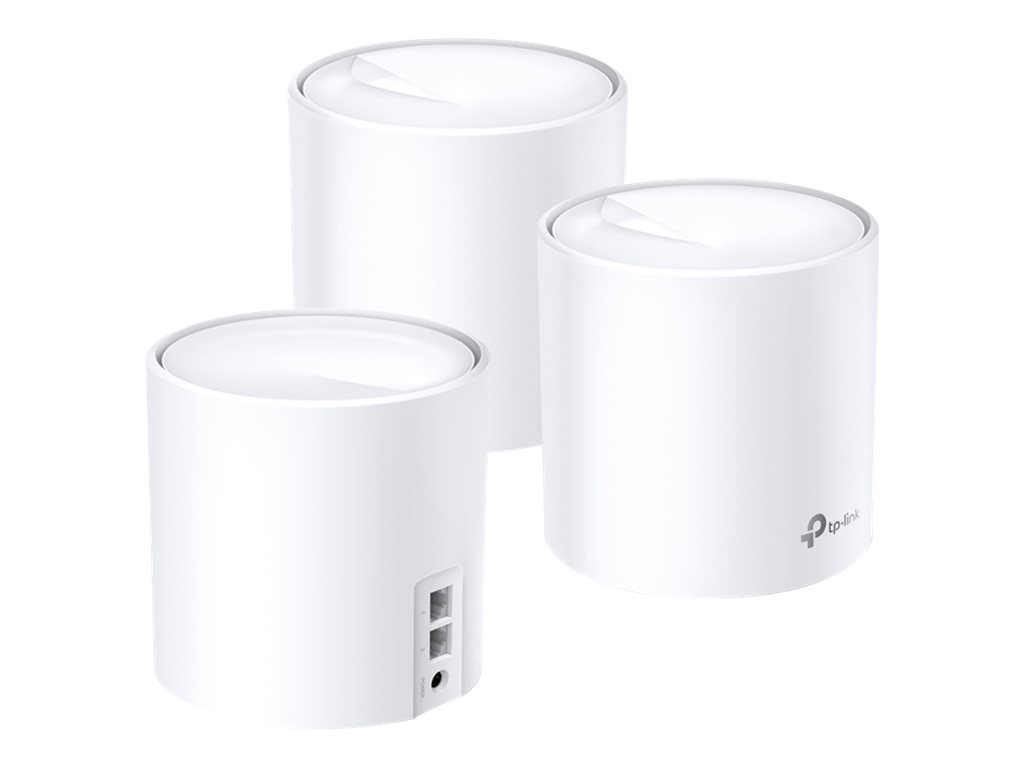 Whole-Home Wi-Fi System | Deco X20(3-pack) | 802.11ac | 1201 Mbit/s | 10/100/1000 Mbit/s | Ethernet LAN (RJ-45) ports 2 | Mesh Support Yes | No mobile broadband | Antenna type Internal - Image 5
