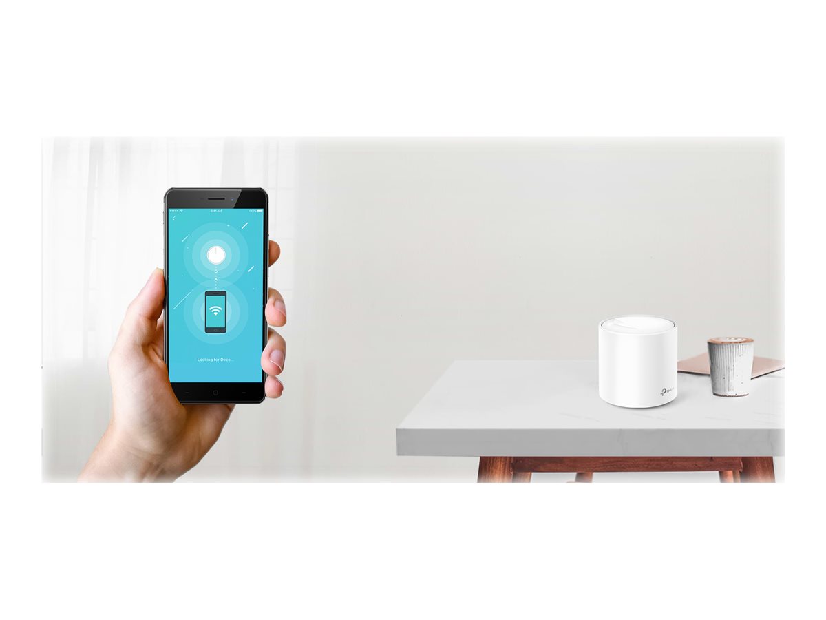 Whole-Home Wi-Fi System | Deco X20(3-pack) | 802.11ac | 1201 Mbit/s | 10/100/1000 Mbit/s | Ethernet LAN (RJ-45) ports 2 | Mesh Support Yes | No mobile broadband | Antenna type Internal - Image 7