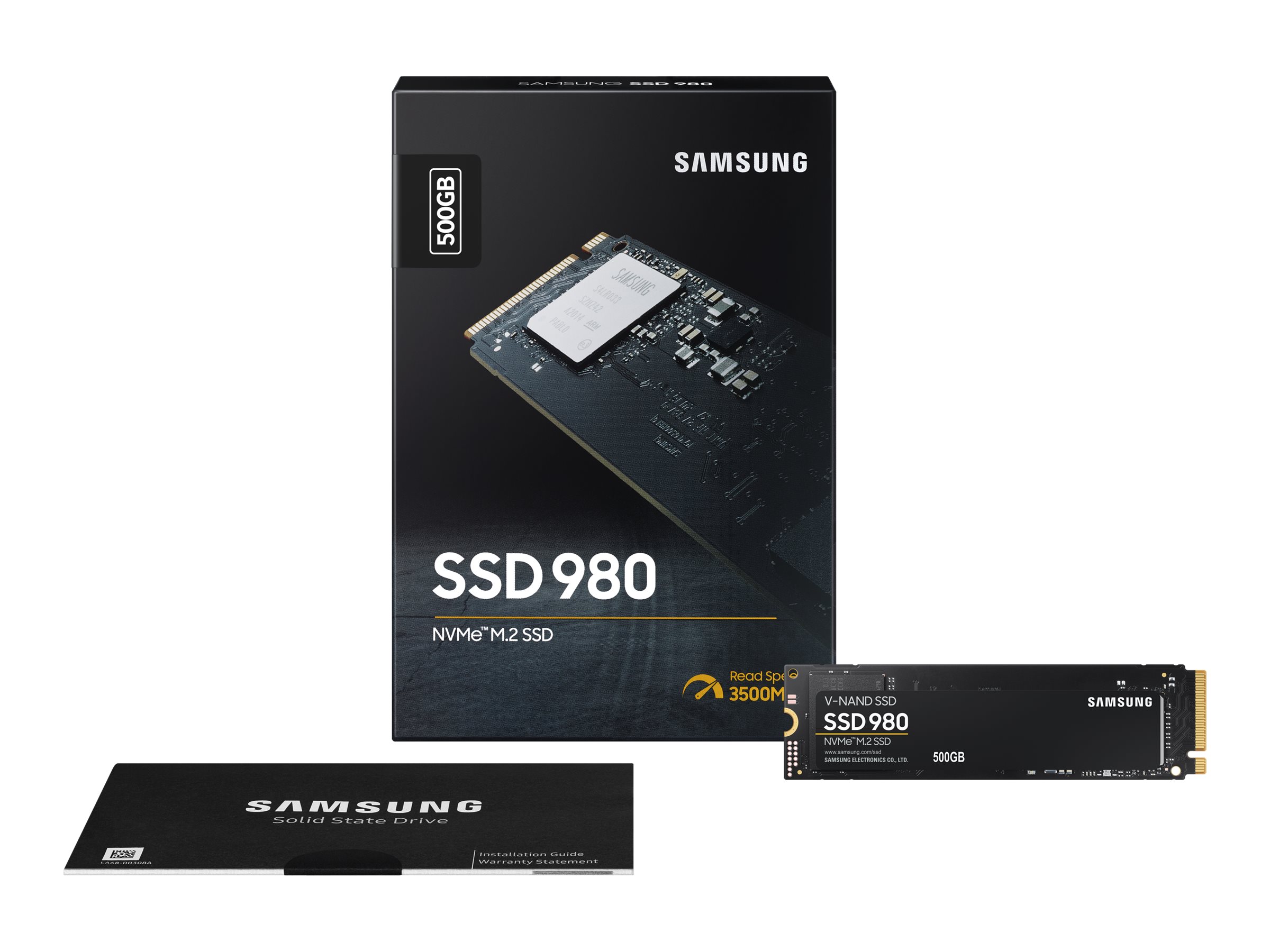 Samsung | V-NAND SSD | 980 | 500 GB | SSD form factor M.2 2280 | Solid-state drive interface M.2 NVME | Read speed 3500 MB/s | Write speed 3000 MB/s - Image 10