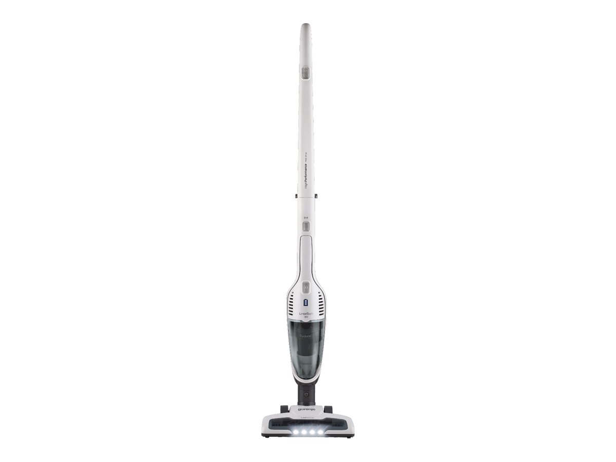 Gorenje | Vacuum cleaner | SVC180FW | Handstick 2in1 | Handstick | 18 V | Operating time (max) 50 min | White | Warranty 24 month(s) | Battery warranty 12 month(s) - Image 3