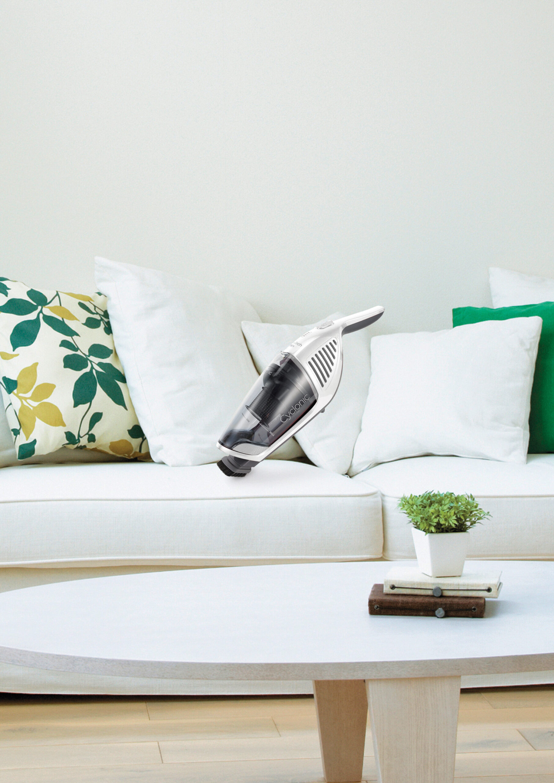 Gorenje | Vacuum cleaner | SVC180FW | Handstick 2in1 | Handstick | 18 V | Operating time (max) 50 min | White | Warranty 24 month(s) | Battery warranty 12 month(s) - Image 6