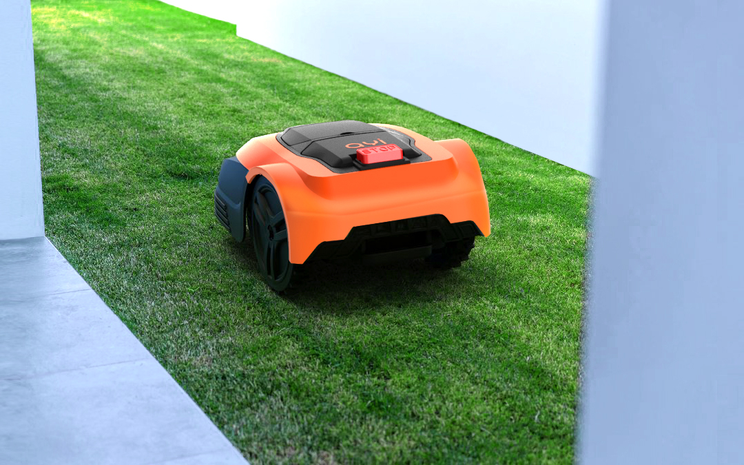 AYI | Robot Lawn Mower | A1 600i | Orange/Black | Mowing Area 600 m² | WiFi APP Yes (Android; iOs) | Working time 60 min | Brushless Motor | Maximum Incline 37 % | Speed 22 m/min | Waterproof IPX4 | 68 dB | 2600 mAh | 120 m boundary wire; 120 pcs. staples; 9 x Cutting blades; 2 x Distance Gauges; 1 x Charging Station, 10 x Cutting Blade Screws, 1 x 5 m Extension Cord, 4 x Nails For Fixing Charging Station, 1 x Allen Key - Image 18