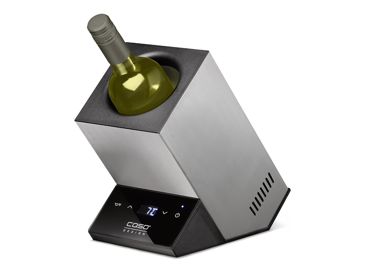 Caso | Wine cooler for one bottle | WineCase One | Energy efficiency class Not apply | Free standing | Bottles capacity 1 | Inox - Image 3