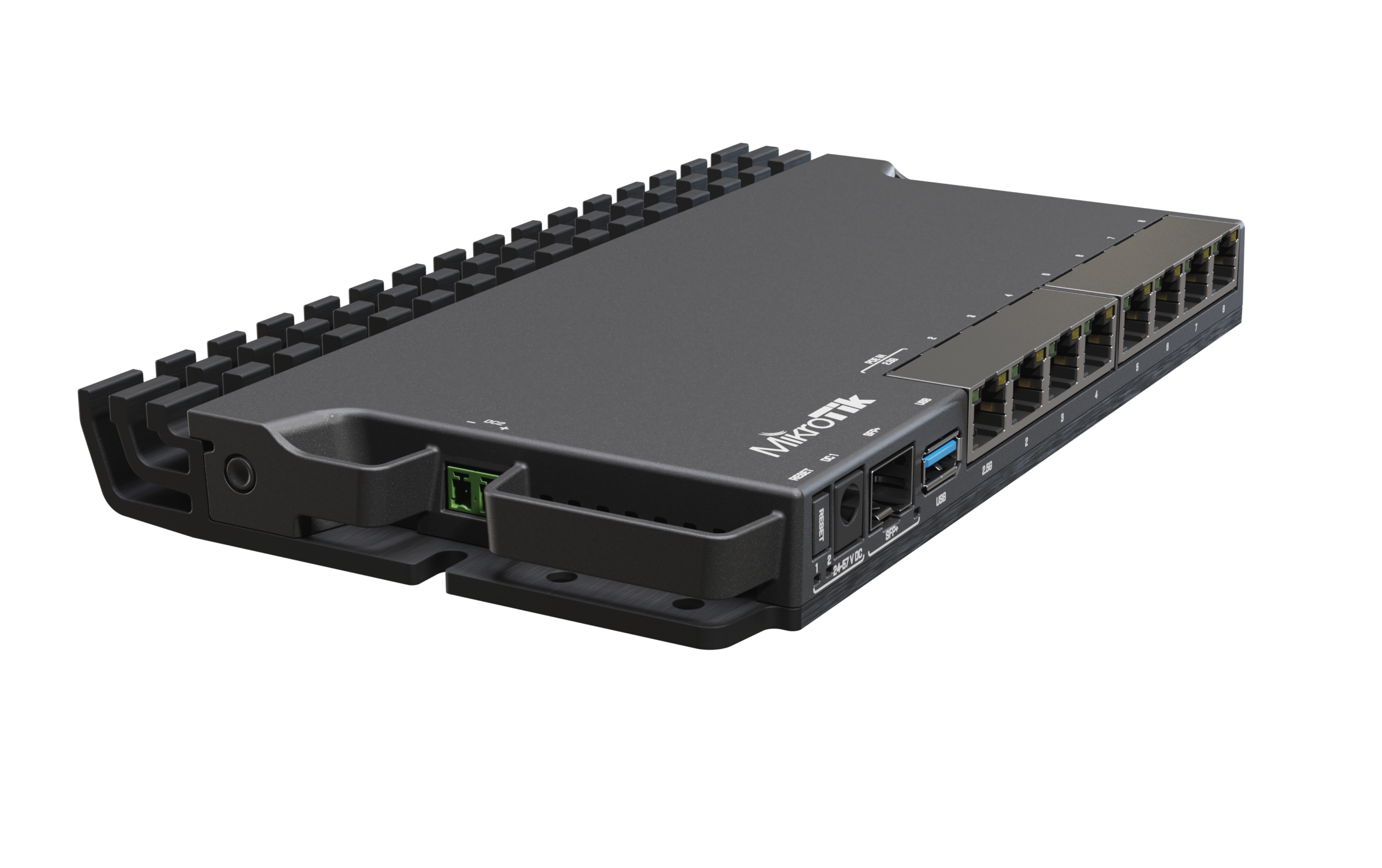 Wired Ethernet Router | RB5009UG+S+IN | No Wi-Fi | 10/100/1000 Mbit/s | Ethernet LAN (RJ-45) ports 7 | Mesh Support No | MU-MiMO No | No mobile broadband | 1 | 12 month(s) - Image 3