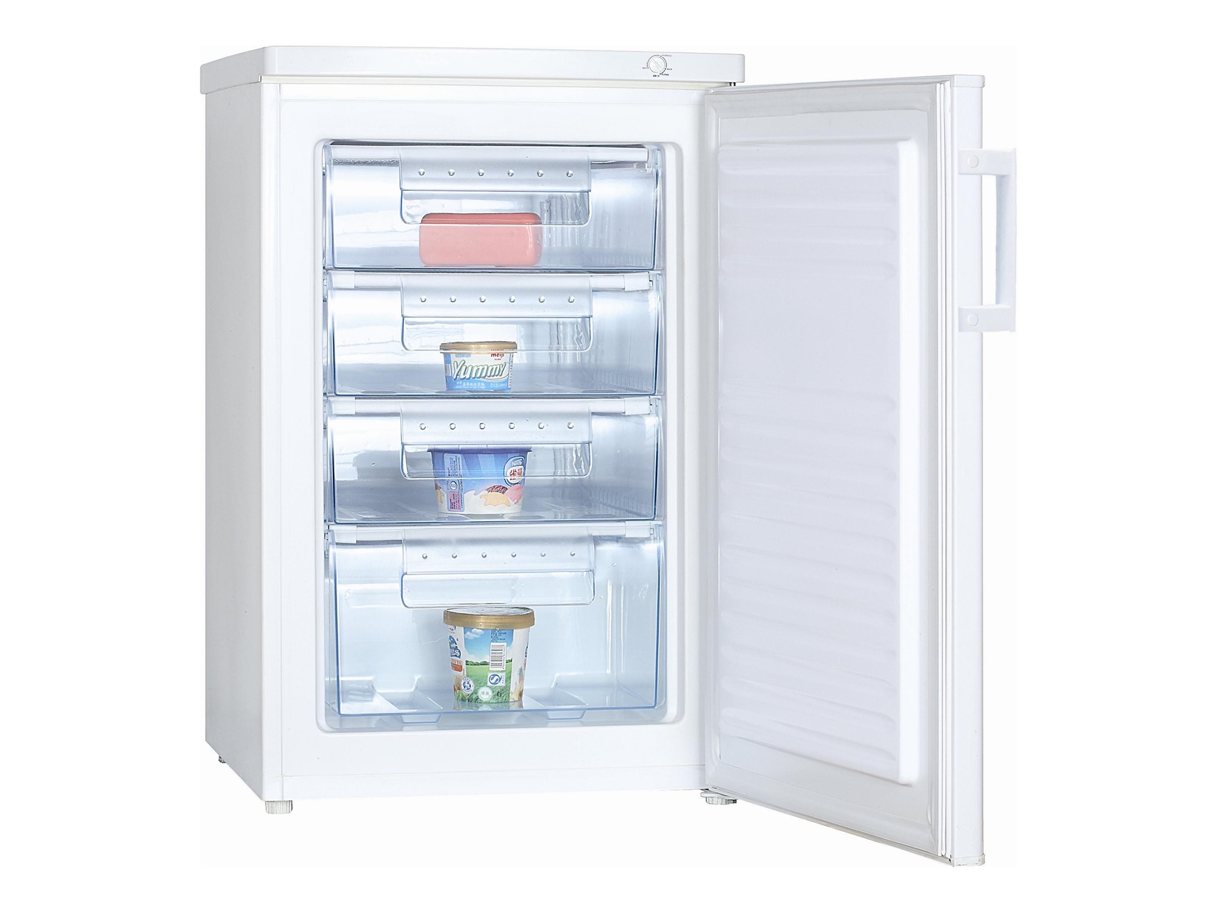 Goddess | Freezer | GODFSC085TW9E | Energy efficiency class E | Upright | Free standing | Height 85 cm | Total net capacity 91 L | White - Image 2