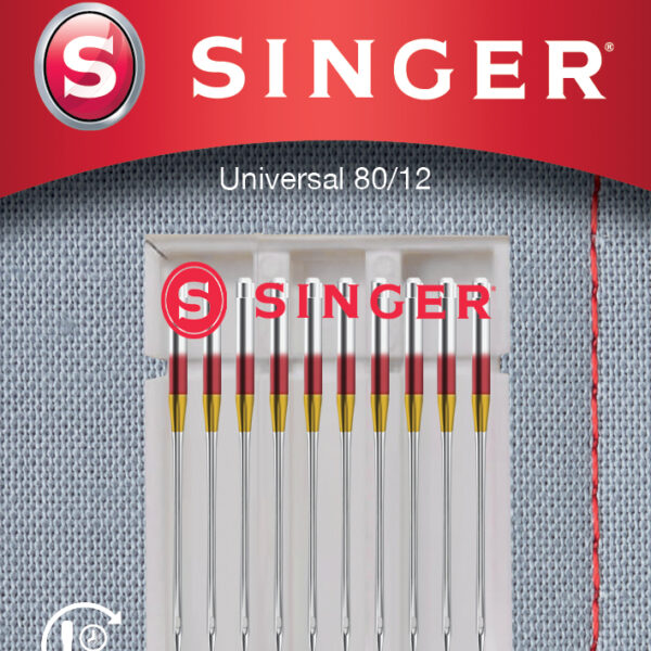 Singer | Universal Needle for Woven Fabrics 80/12 10PK