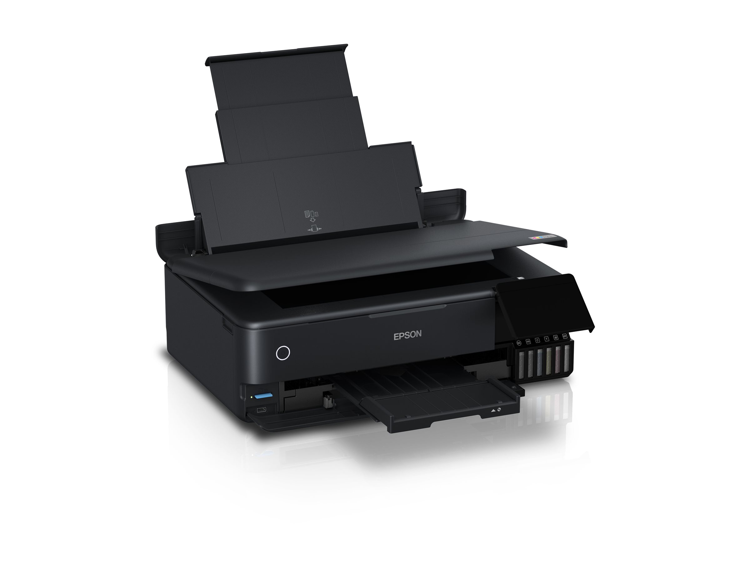 Epson Multifunctional Printer | EcoTank L8180 | Inkjet | Colour | Inkjet Multifunctional Printer | A3+ | Wi-Fi | Black - Image 22