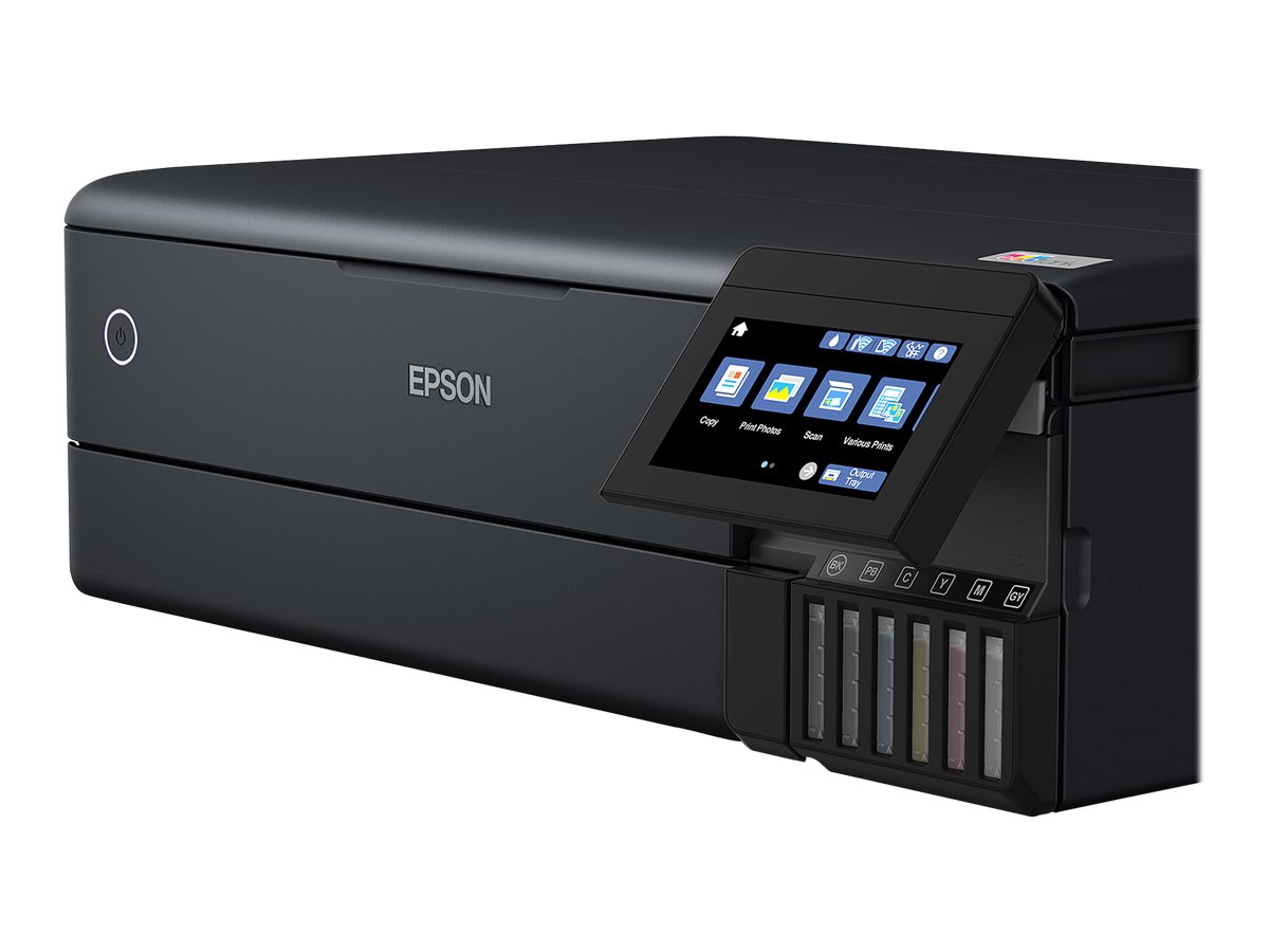Epson Multifunctional Printer | EcoTank L8180 | Inkjet | Colour | Inkjet Multifunctional Printer | A3+ | Wi-Fi | Black - Image 23