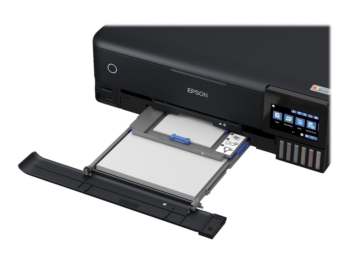 Epson Multifunctional Printer | EcoTank L8180 | Inkjet | Colour | Inkjet Multifunctional Printer | A3+ | Wi-Fi | Black - Image 29