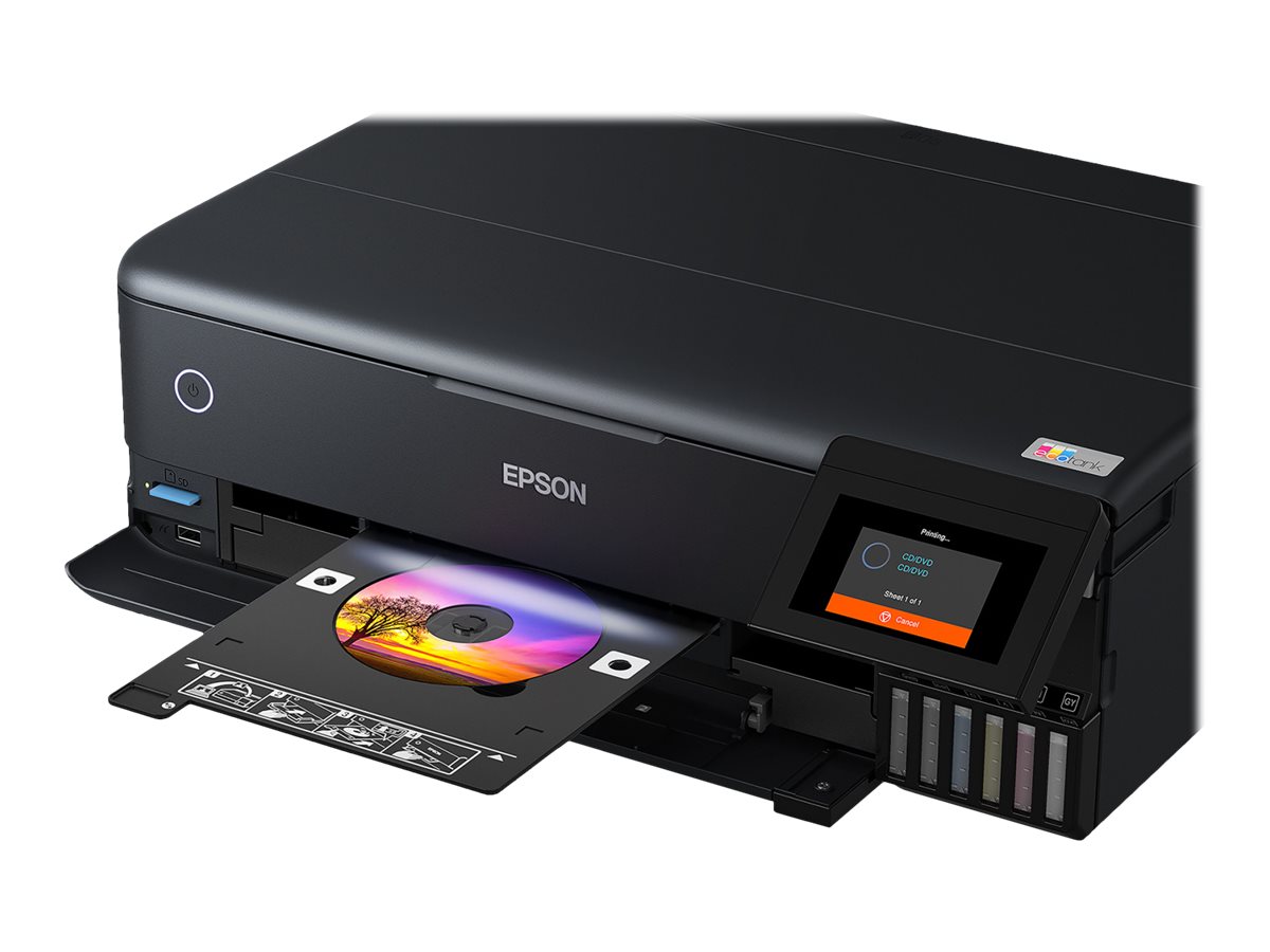 Epson Multifunctional Printer | EcoTank L8180 | Inkjet | Colour | Inkjet Multifunctional Printer | A3+ | Wi-Fi | Black - Image 33