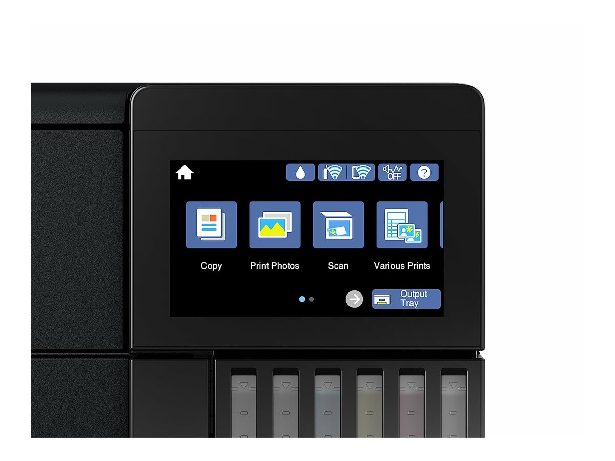 Epson Multifunctional Printer | EcoTank L8180 | Inkjet | Colour | Inkjet Multifunctional Printer | A3+ | Wi-Fi | Black - Image 47