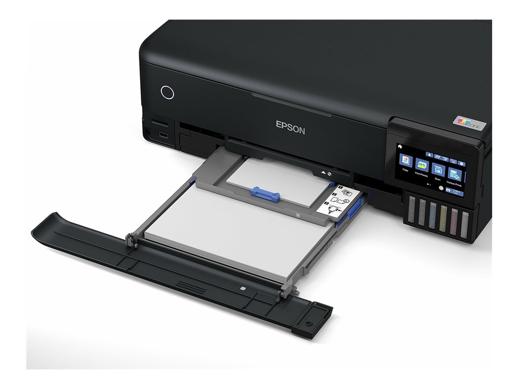 Epson Multifunctional Printer | EcoTank L8180 | Inkjet | Colour | Inkjet Multifunctional Printer | A3+ | Wi-Fi | Black - Image 48