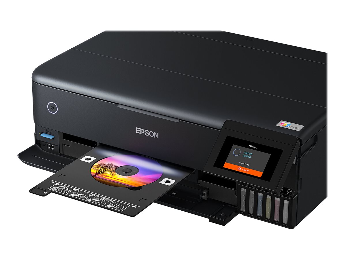 Epson Multifunctional Printer | EcoTank L8180 | Inkjet | Colour | Inkjet Multifunctional Printer | A3+ | Wi-Fi | Black - Image 57