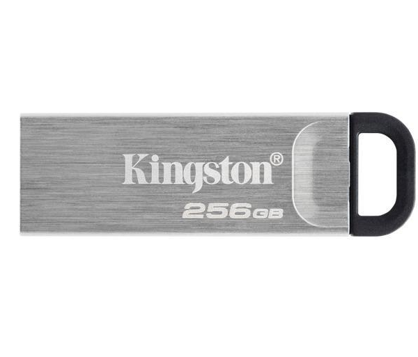 Kingston | USB Flash Drive | DataTraveler Kyson | 256 GB | Type-A USB 3.2 Gen 1 | Silver