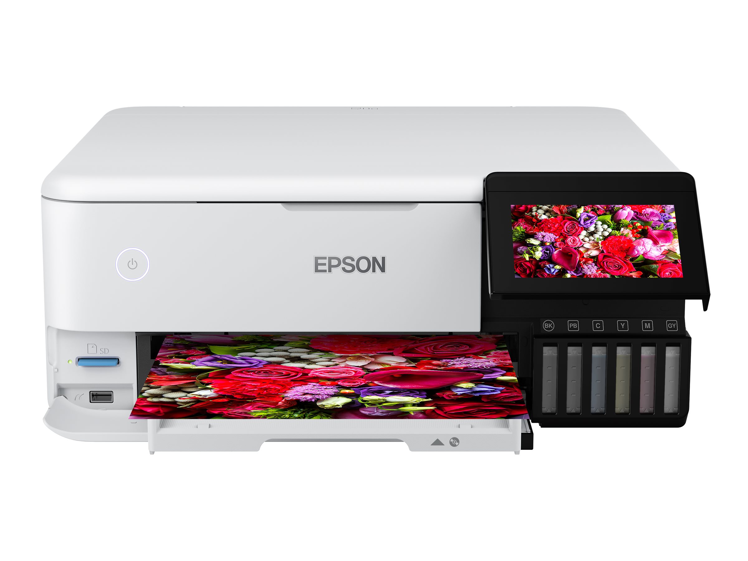 Epson Wireless Photo Printer | EcoTank L8160 | Inkjet | Colour | Inkjet Multifunctional Printer | A4 | Wi-Fi | Grey - Image 15