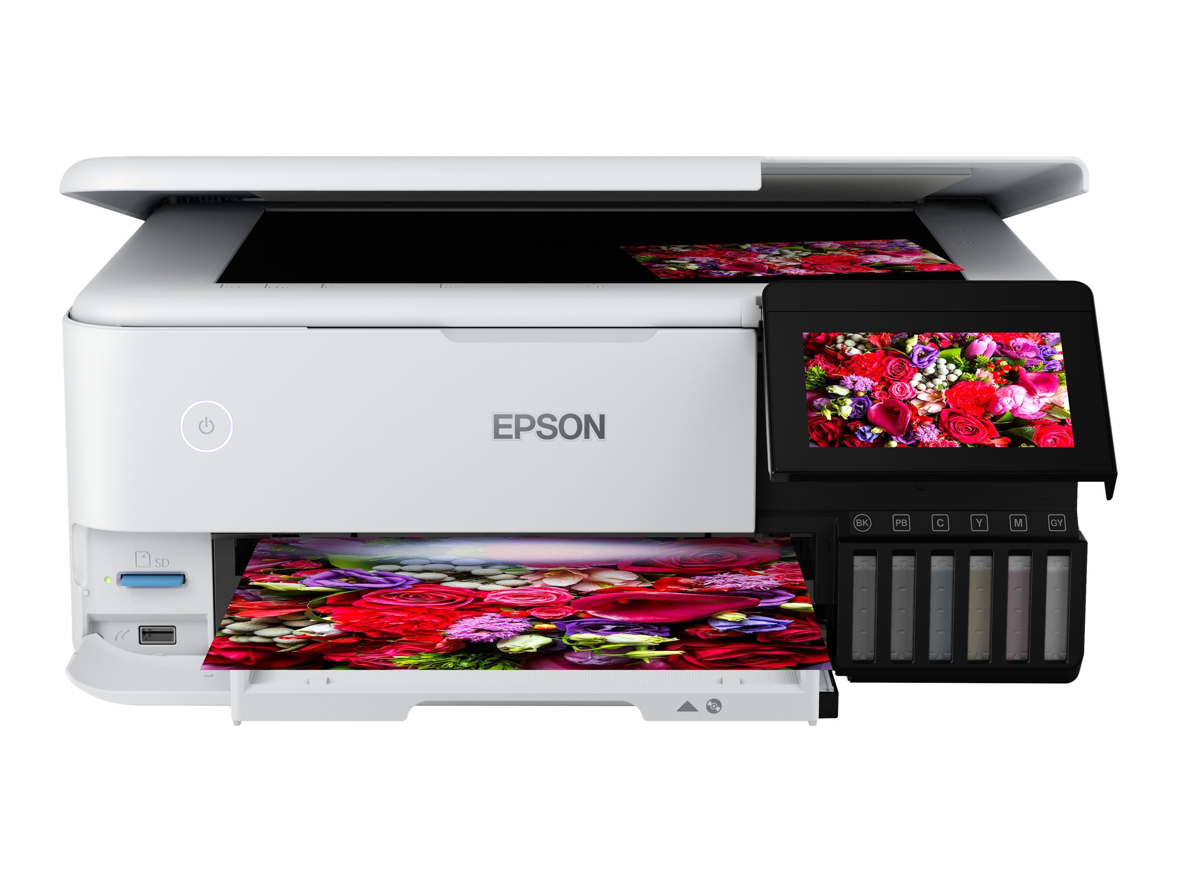 Epson Wireless Photo Printer | EcoTank L8160 | Inkjet | Colour | Inkjet Multifunctional Printer | A4 | Wi-Fi | Grey - Image 18