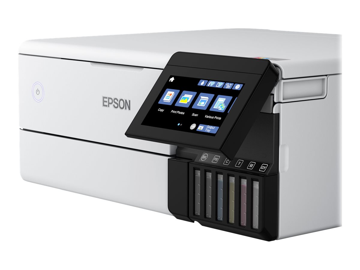 Epson Wireless Photo Printer | EcoTank L8160 | Inkjet | Colour | Inkjet Multifunctional Printer | A4 | Wi-Fi | Grey - Image 42