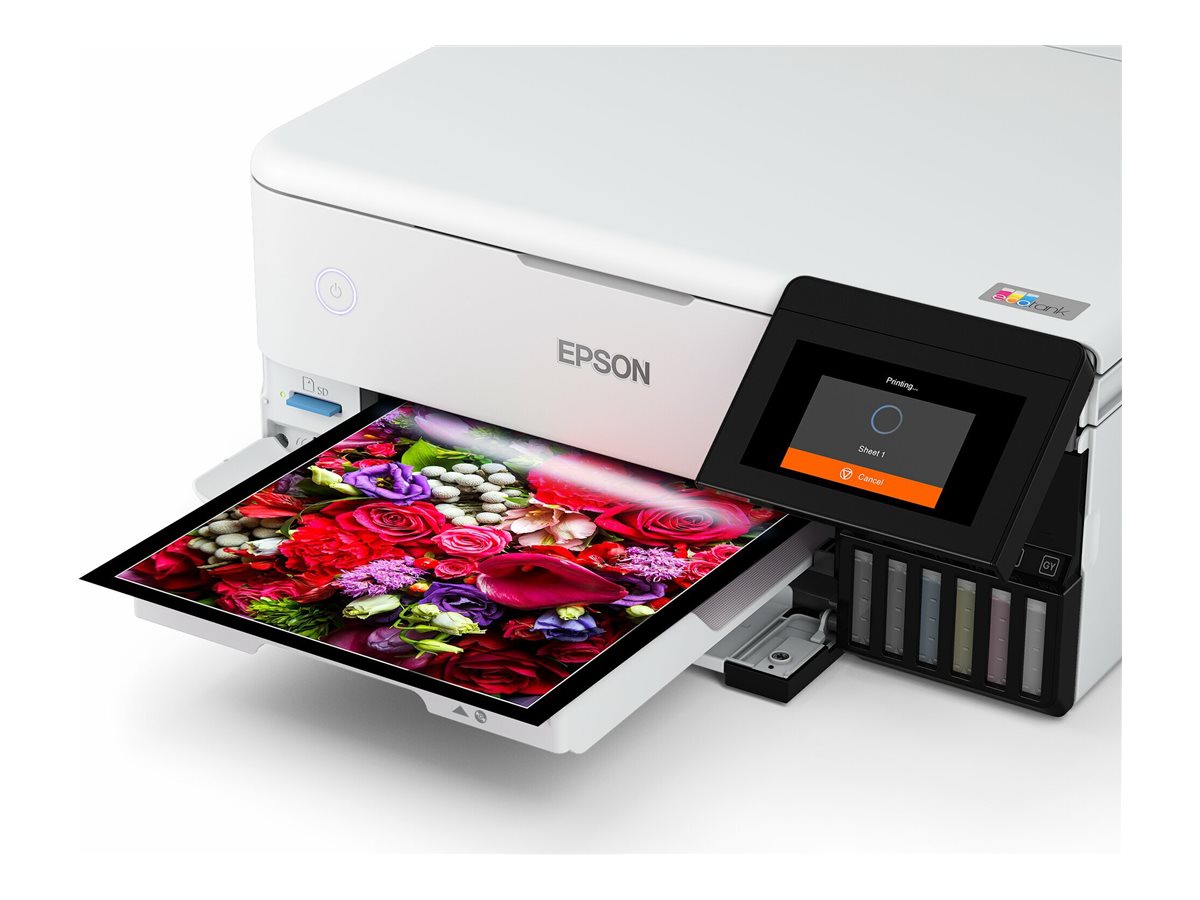 Epson Wireless Photo Printer | EcoTank L8160 | Inkjet | Colour | Inkjet Multifunctional Printer | A4 | Wi-Fi | Grey - Image 45