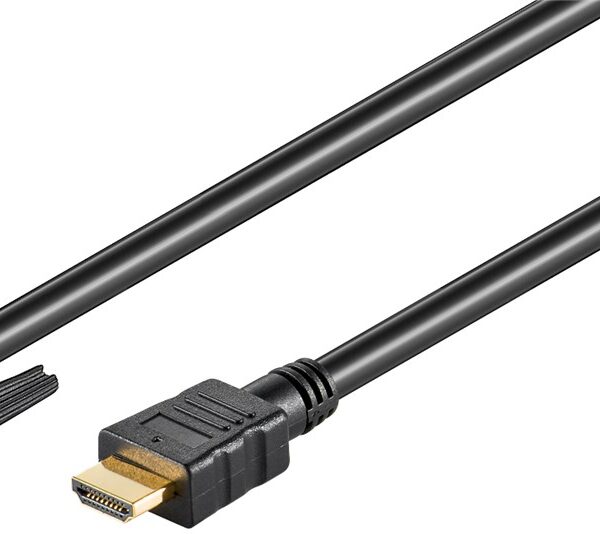 Goobay | DVI-D/HDMI cable, gold-plated | 51580 | DVI-D male Single-Link (18+1 pin) | HDMI male (type A) | HDMI to DVI-D | 2 m