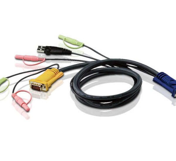 Aten | 3M USB KVM Cable with 3 in 1 SPHD and Audio | 2L-5303U