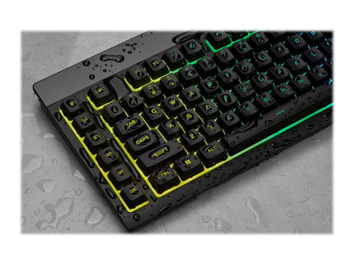 Corsair | Rubber Dome | Gaming Keyboard | K55 RGB PRO | Gaming keyboard | Wired | RGB LED light | US | Black - Image 20