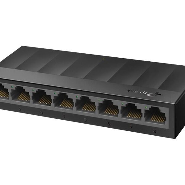 TP-LINK | Desktop Switch | LS1008G | Unmanaged | Desktop | Power supply type External