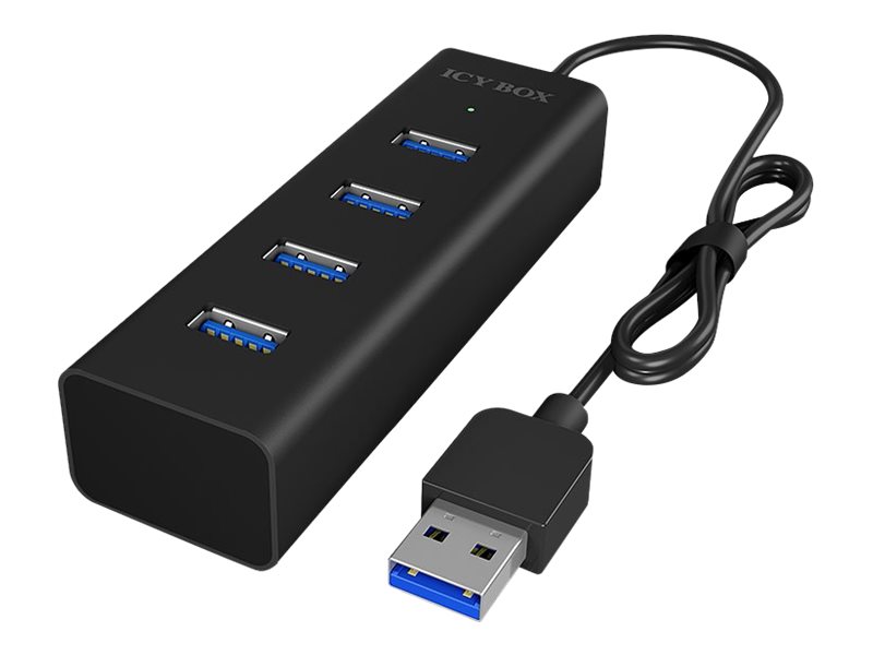 Raidsonic | 4 port USB 3.0 hub | IB-HUB1409-U3 - Image 2