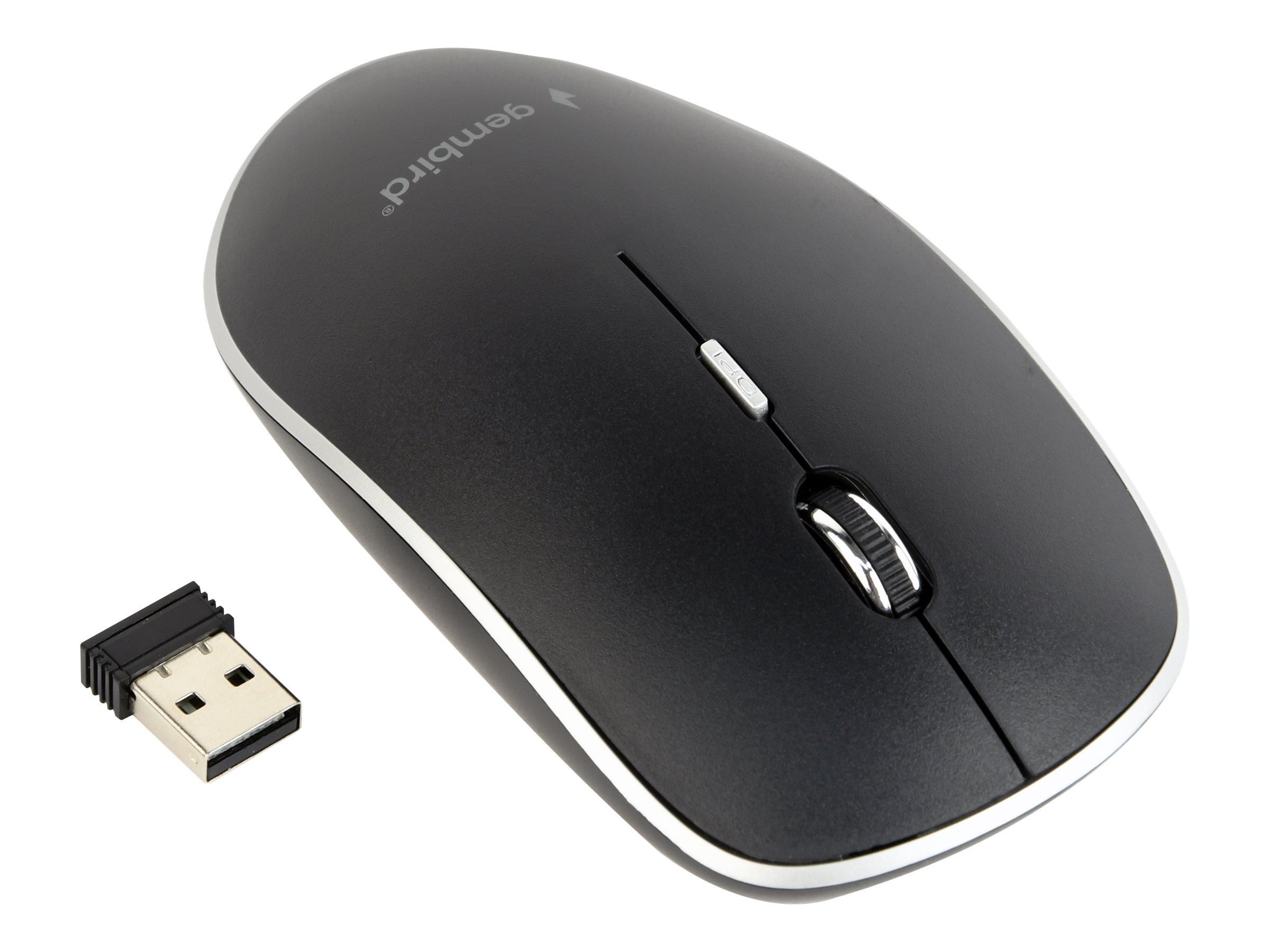 Gembird | Silent Wireless Optical Mouse | MUSW-4BS-01 | Optical mouse | USB | Black - Image 3