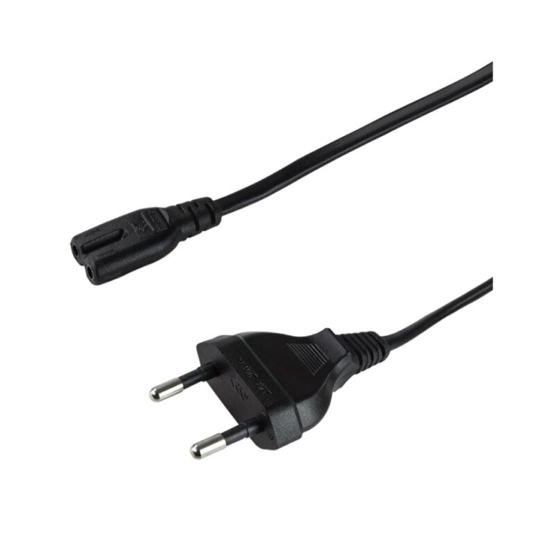 Logilink | Power cord | CP092 | Black Euro plug (CEE 7/16) | IEC 60320 C7 connector