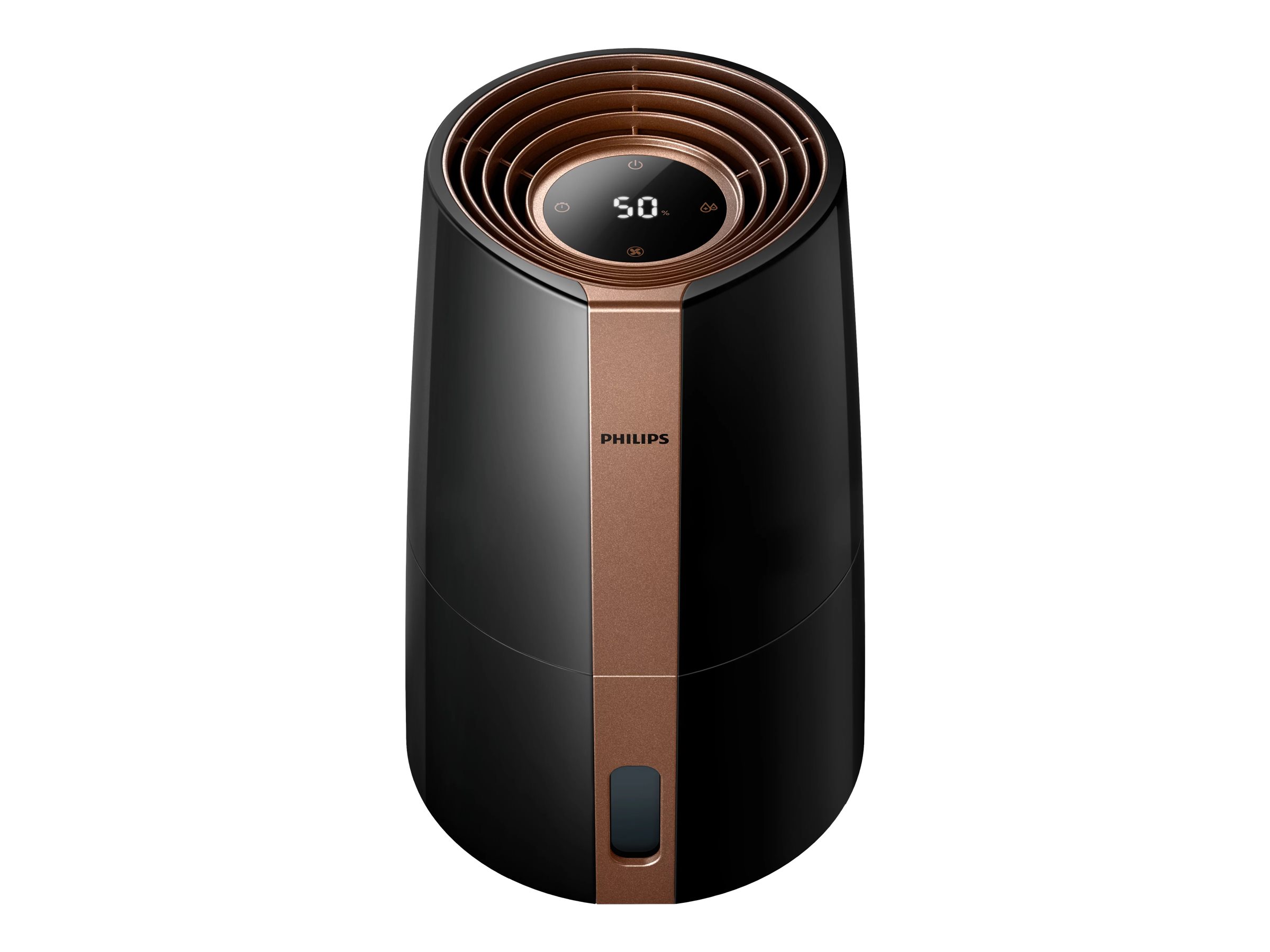 Philips | HU3918/10 | Humidifier | 25 W | Water tank capacity 3 L | Suitable for rooms up to 45 m² | NanoCloud evaporation | Humidification capacity 300 ml/hr | Black - Image 6