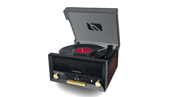 Muse | Turntable Micro System With Vinyl Deck | MT-112 W | Micro system CD with turntable | USB port